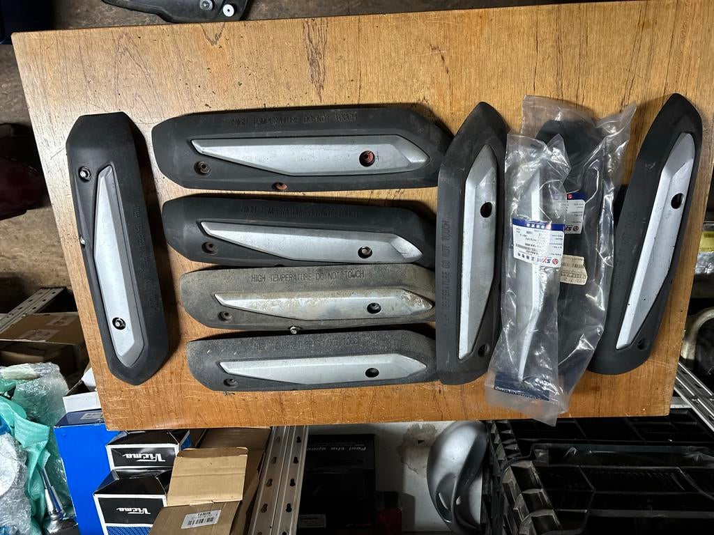 Speedfight/Orbit hitteschild uitlaat - Origineel, Ophalen of Verzenden, Gebruikt, Uitlaat, Peugeot