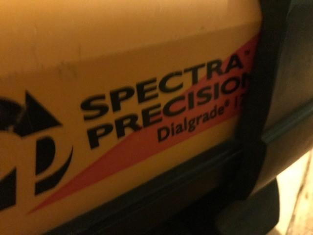 lijnlaser Laser rioollaser spectra precision Dialgrade, Ophalen of Verzenden, Gebruikt