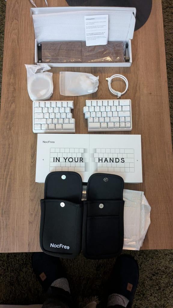 Noc-Free Toetsenbord - Nieuwstaat!, Computers en Software, Toetsenborden, Noc-Free, Nieuw, Ophalen of Verzenden, Draadloos