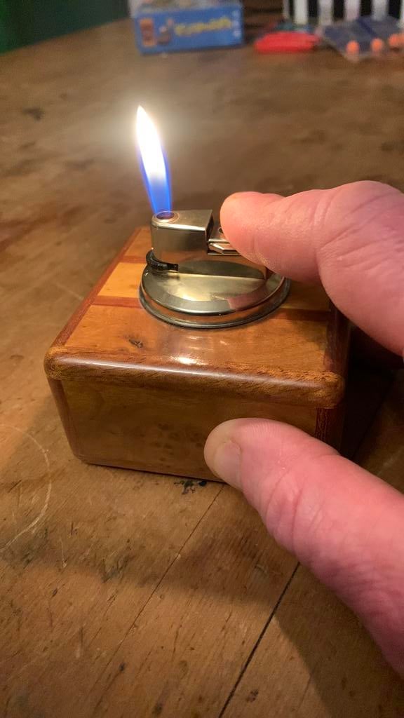 Tafel aansteker, Ophalen of Verzenden, Zo goed als nieuw, Aansteker