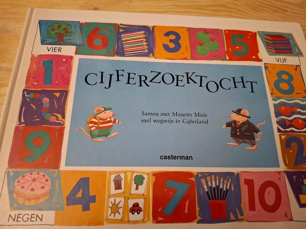 Cijferzoektocht Samen met Maurits Muis wegwijs Cijferland, Ophalen of Verzenden, Gelezen, Fictie algemeen