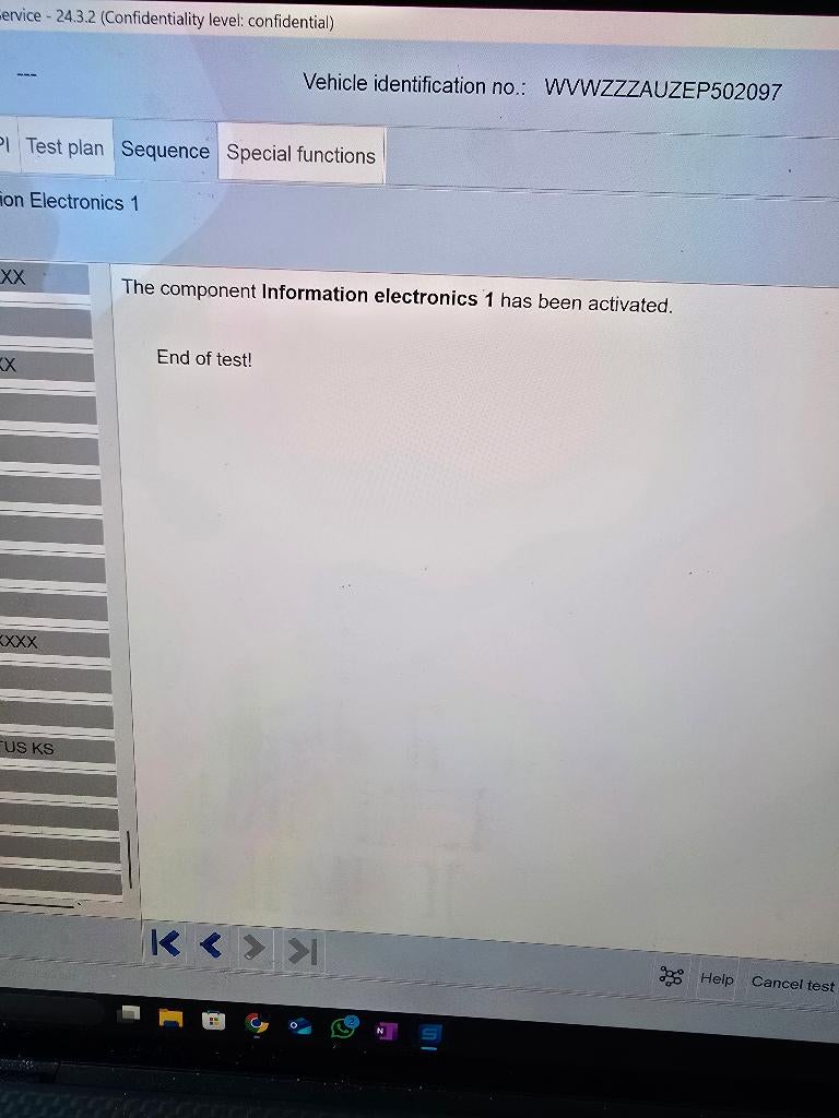 ODIS Online Service VAG | Component Protection & Inleren, Ophalen