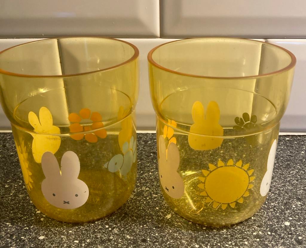 Mepal Nijntje Glazen - 2 stuks, Glas of Glazen, Ophalen of Verzenden, Overige stijlen, Glas