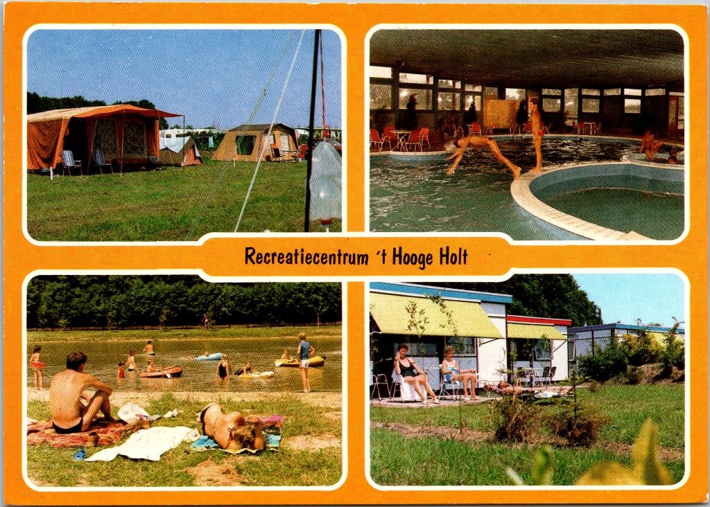 Gramsbergen - Recreatiecentrum Bungalowpark 't Hooge Holt, Ophalen of Verzenden, 1980 tot heden, Gelopen, Overijssel