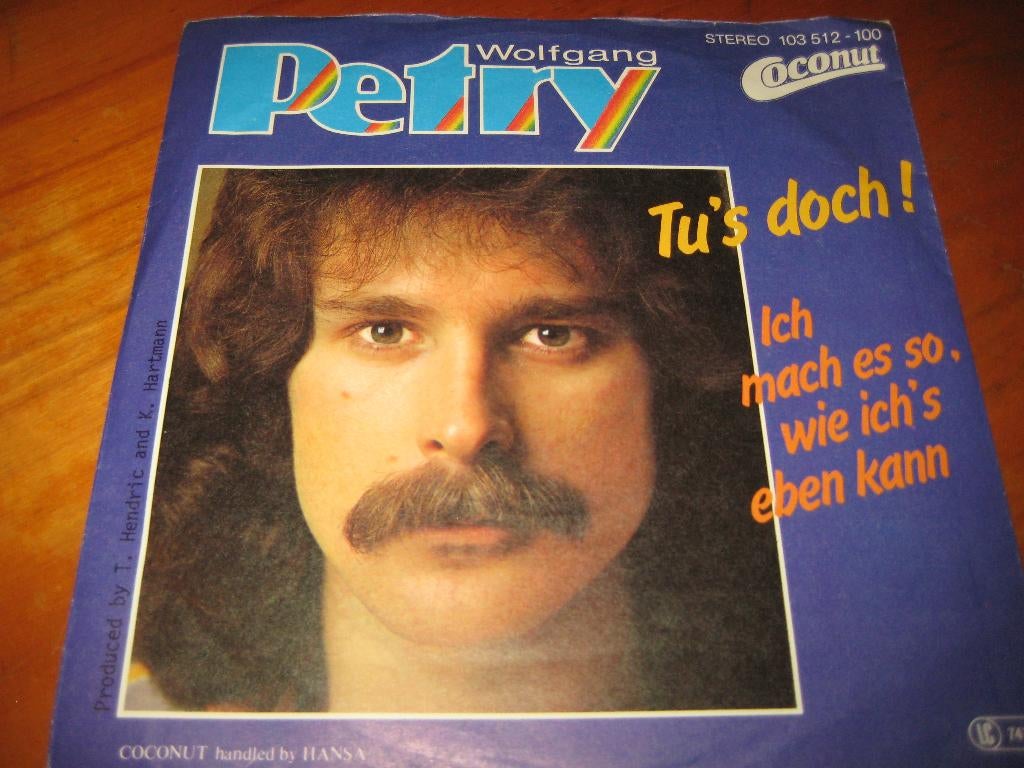 Wolfgang Petry: Tu`s doch!, Ophalen of Verzenden, Zo goed als nieuw, Pop, Single