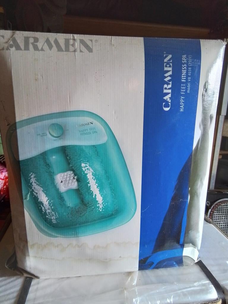 Voetmassage Carmen happy feet., Witgoed en Apparatuur, Persoonlijke-verzorgingsapparatuur, Ophalen of Verzenden, Nieuw