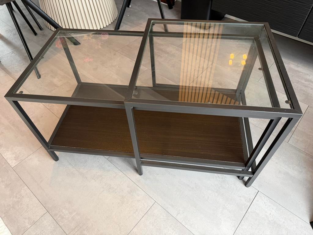 Salontafel ikea VITTSJÖ, Ophalen, 50 tot 100 cm, Zo goed als nieuw, Minder dan 100 cm