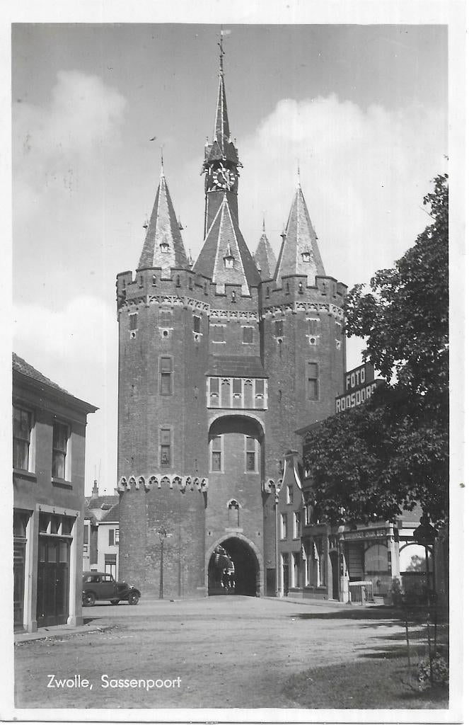 AK Zwolle - Sassenpoort, Verzenden, 1960 tot 1980, Ongelopen, Overijssel