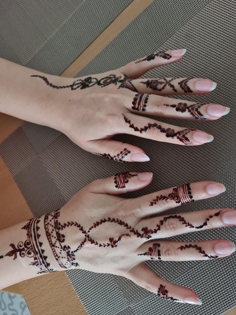 Henna Tatoeages - Handen en Voeten, Ophalen of Verzenden