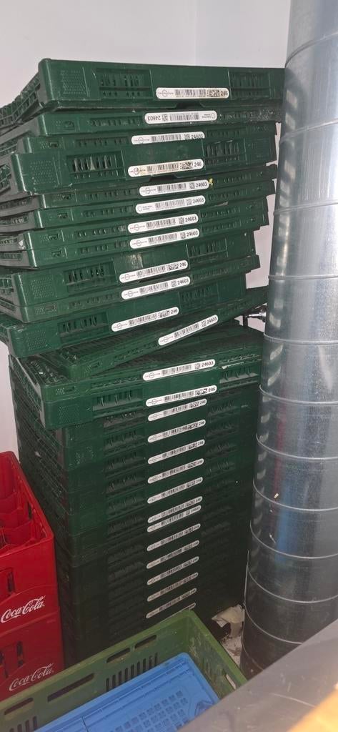 Diverse boodschappen kratten - Handig en stevig, Ophalen, Gebruikt, 40 tot 60 cm, Opvouwbaar