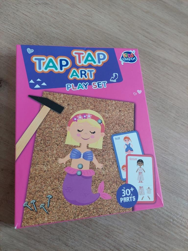 Tap Tap Art Play Set - Zeemeermin Thema, Ophalen of Verzenden, Zo goed als nieuw, Bouwen