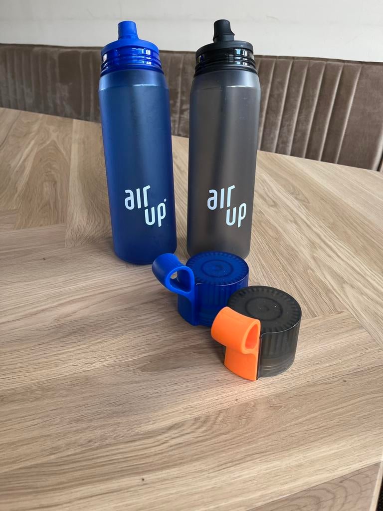 2 Air up flessen, Sport en Fitness, Bidons, Ophalen, Zo goed als nieuw