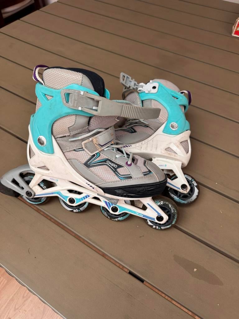 Verstelbare Skeelers Oxelo maat 35-38, Kinderen, Inline skates 4 wielen, Ophalen, Overige merken