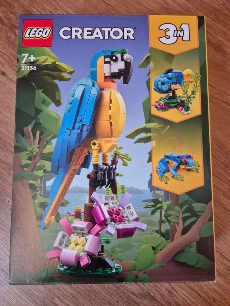 3in1 lego creator papegaai, Ophalen of Verzenden, Lego