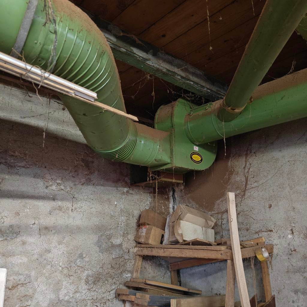 Zware afzuiginstallatie houtbewerkingsmachines, Ophalen, Gebruikt