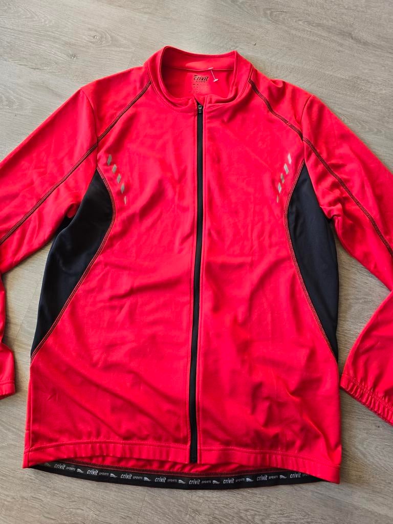 Rood heren fietsvest Crivit , maat XL, Nieuw (WAD), Ophalen of Verzenden, Nieuw, Maat 56/58 (XL), Rood