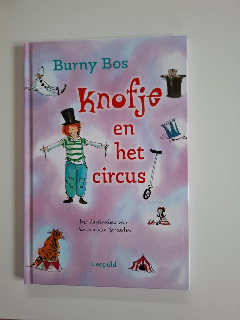 Knofje en het circus, Ophalen of Verzenden, Zo goed als nieuw, Burny Bos