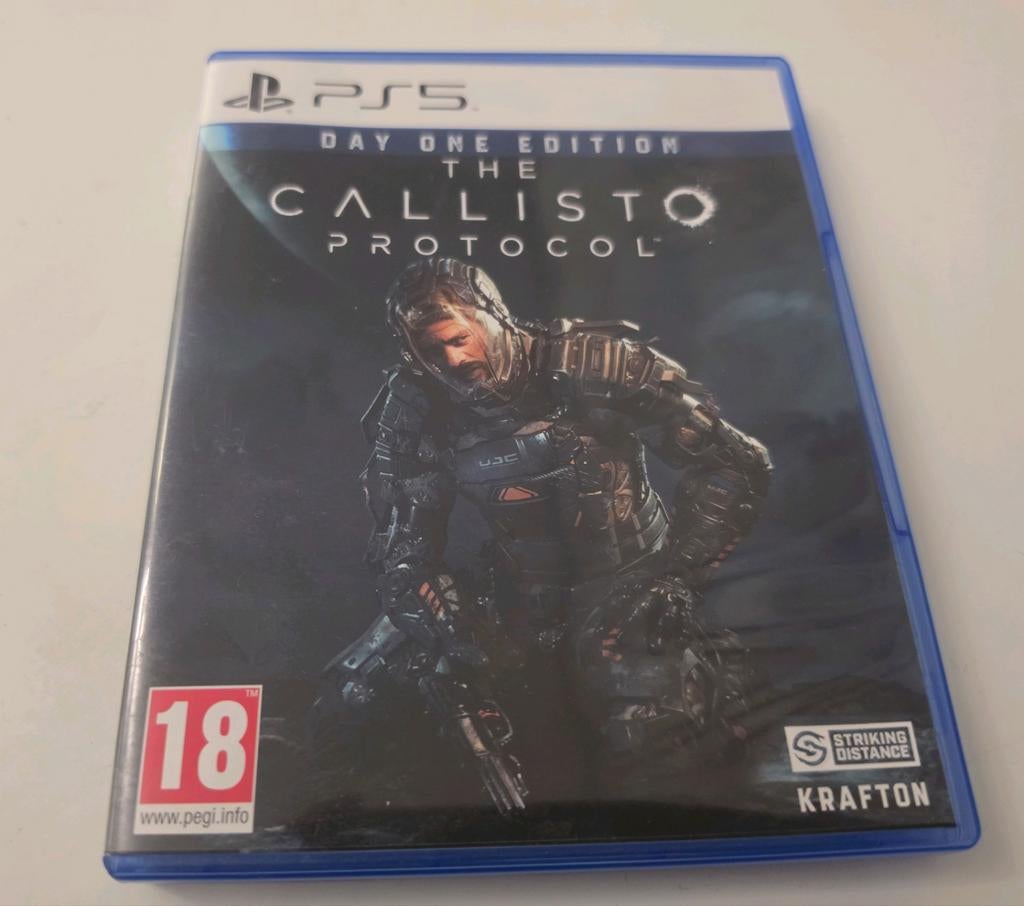 Callisto Protocol krasvrij +DLC voor Playstation 5 Lees Goed, Krafton Gaming, Ophalen of Verzenden, Zo goed als nieuw, Krafton Gaming EU