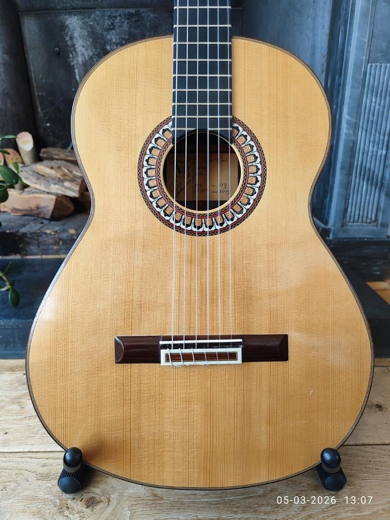 Klassieke concertgitaar John van Gool 2009, Muziek en Instrumenten, Ophalen, Gebruikt, Klassieke of Spaanse gitaar, Met koffer