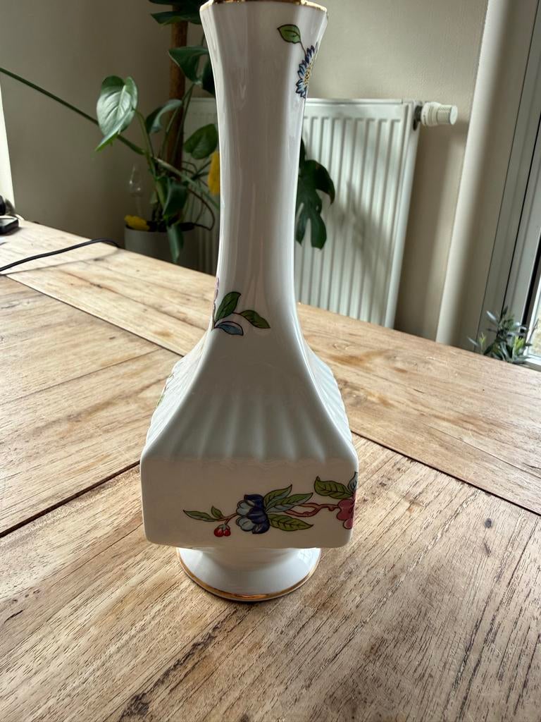 Aynsley Pembroke Vaas - Bone China, Made in England, Ophalen of Verzenden