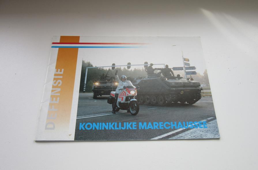 Defensie brochure Koninklijke Marechaussee, Verzenden, Marechaussee, Nederland, Boek of Tijdschrift