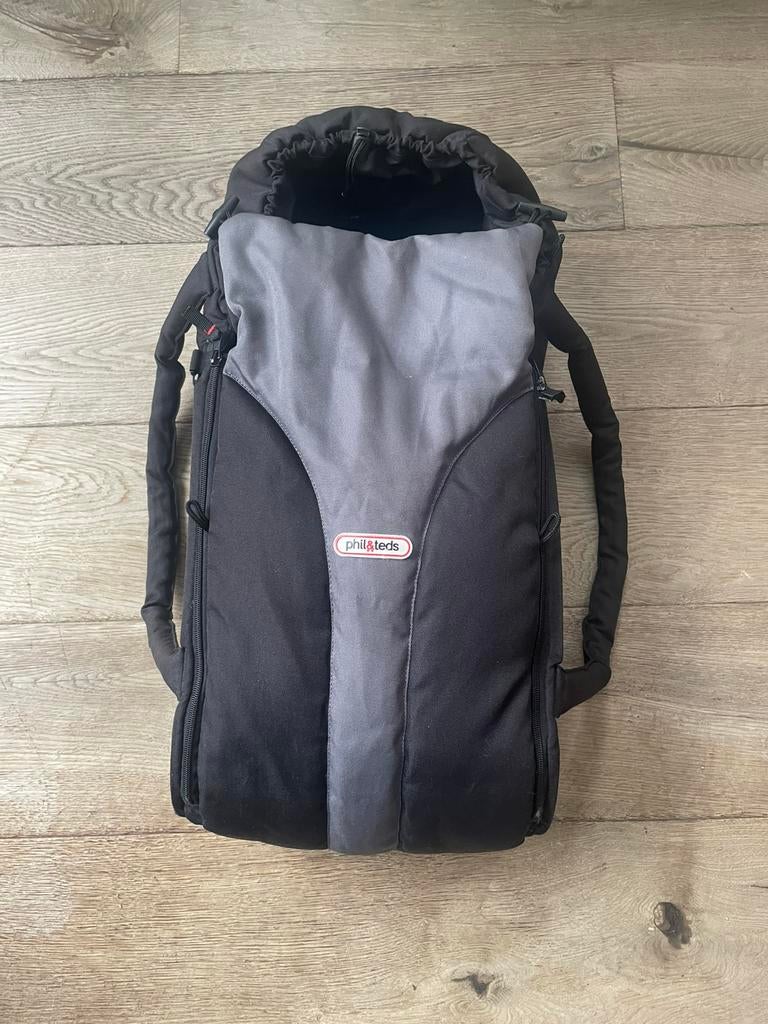 Phil&Teds babydraagmand/ nest in de Phil&Teds duowagen, Ophalen of Verzenden, Gebruikt, Overige merken, Duowagen