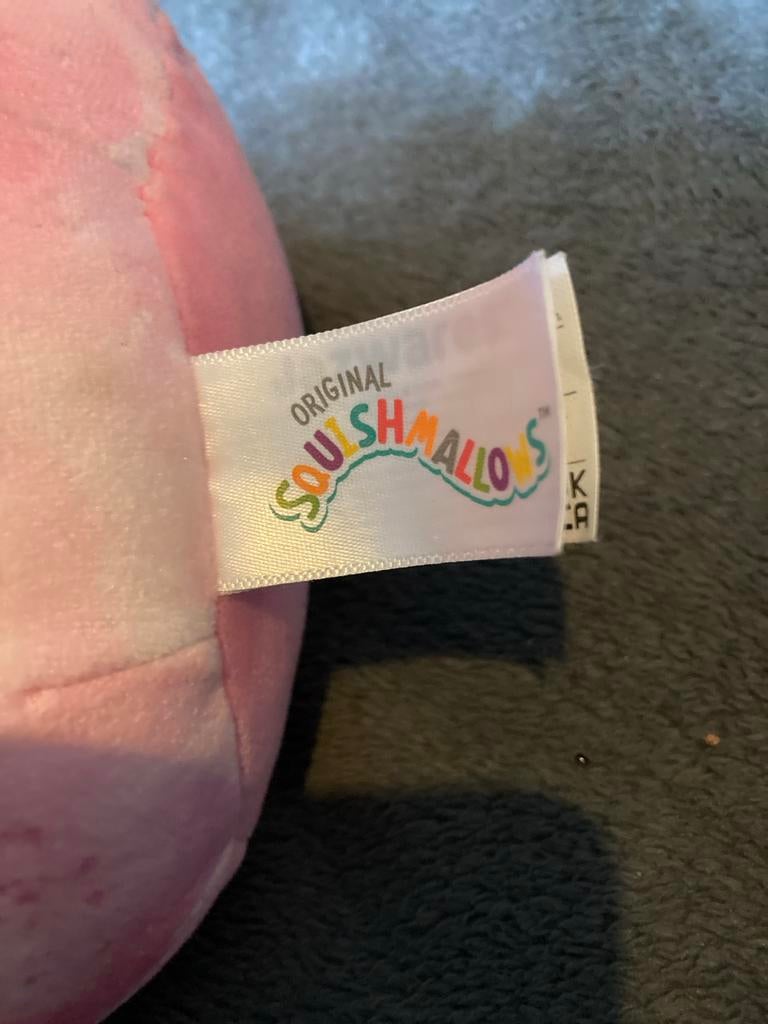 Originele Squishmallow - Roze vlinder/mot, Ophalen of Verzenden, Roze, Squishmallow, Met label