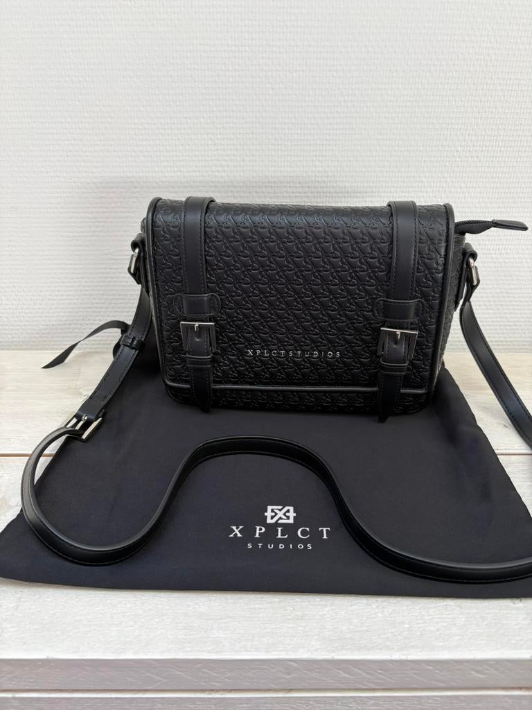 XPLCT studios schoudertas, Ophalen of Verzenden, Zo goed als nieuw, Zwart, Overige merken