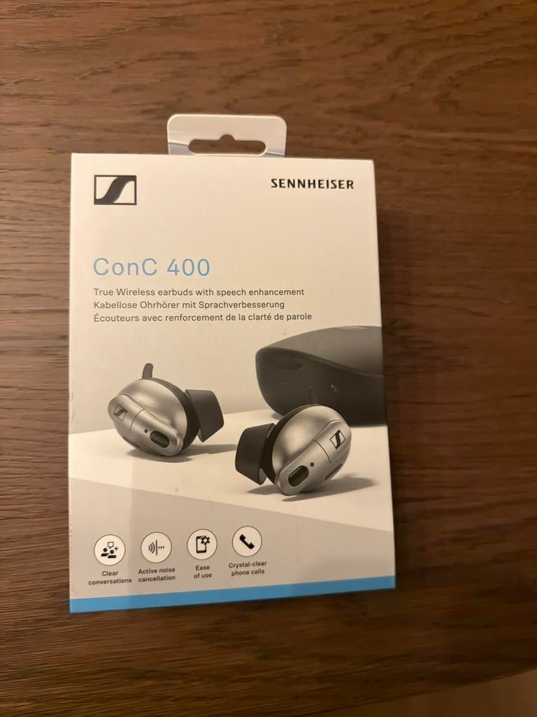 Sennheiser ConC 400 True Wireless earbuds, Audio, Tv en Foto, Koptelefoons, Sennheiser, Nieuw, Ophalen of Verzenden, Over oor (circumaural)