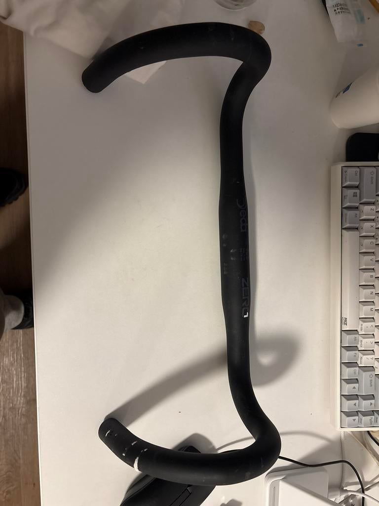 Deda road bike drop handlebar, 380 mm width, aluminum alloy, Ophalen of Verzenden