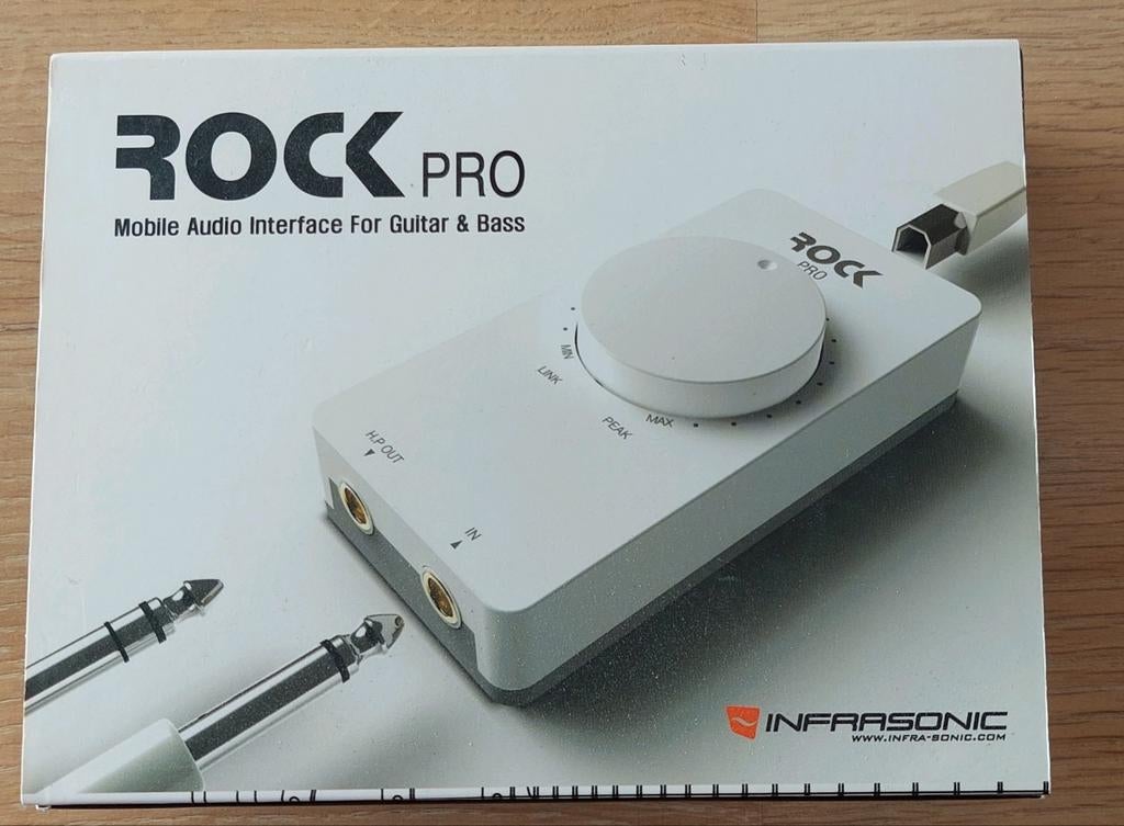 Rock Pro Interface voor thuisstudio, Ophalen of Verzenden
