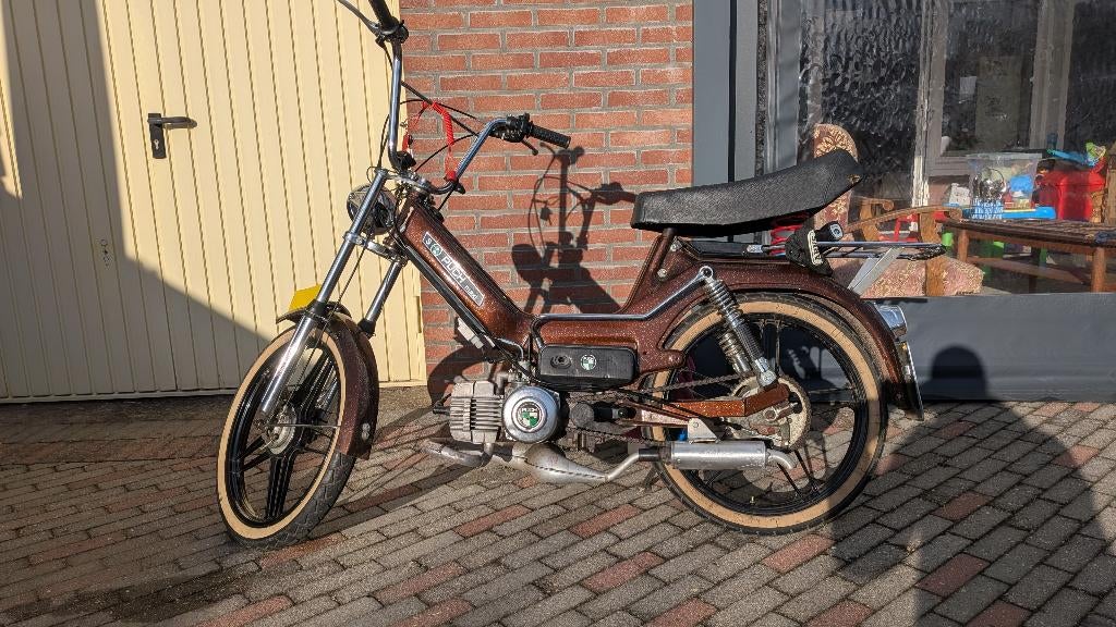Puch Maxi Kickstart, Fietsen en Brommers, Brommers | Puch, Ophalen, Maximaal 45 km/u, 70 cc, Zo goed als nieuw