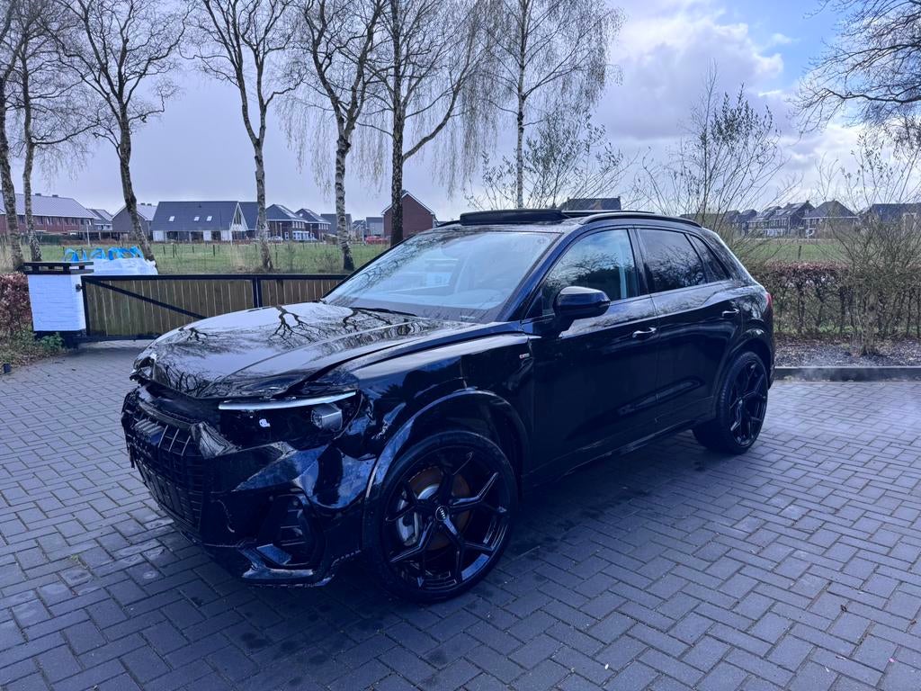 Audi Q3 40 TFSI Quattro S-Line 2025 PANO Ambiance SONOS BTW, Zwart, Audi, SUV of Terreinwagen, Benzine