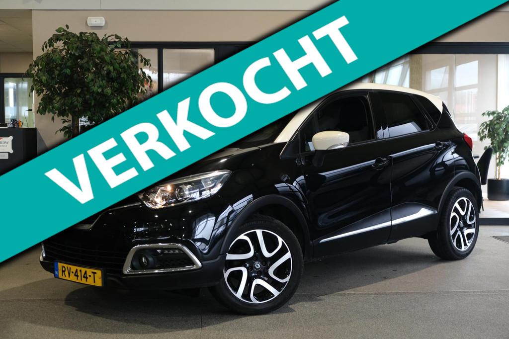 Renault Captur 1.2 TCe Dynamique Camera Pdc Cruise Airco, Auto's, Stof, 4 cilinders, Zwart, Grijs