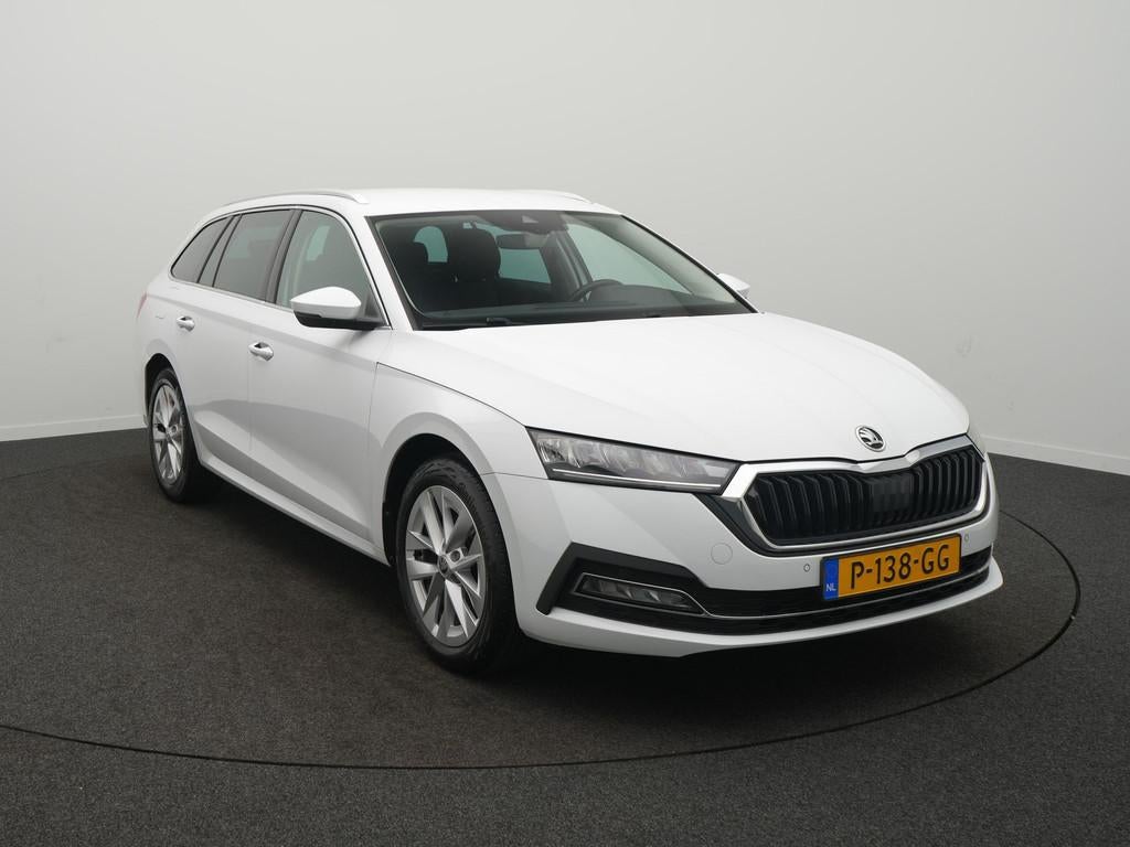 Skoda Octavia Combi 1.0 TSI Business Edition - Occasion Leas, 12 maanden, Stof, Gebruikt, Wit