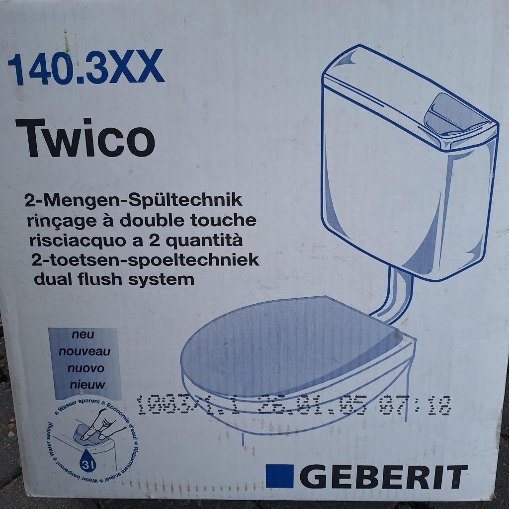 Geberit WC stortbak, Ophalen, Nieuw