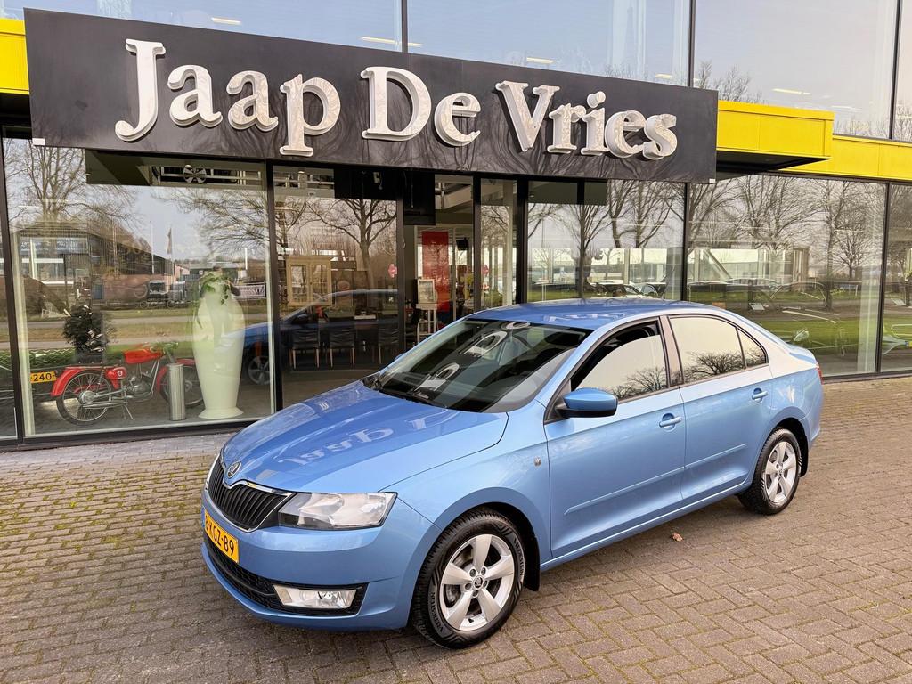 Skoda Rapid 1.2 TSI Greentech Ambition, Auto's, Voorwielaandrijving, Euro 5, Gebruikt, Zwart