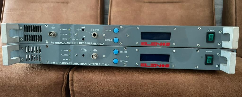 Elenos straalset zender en ontvanger (zonder antennes), Ophalen, Gebruikt, Zender en Ontvanger