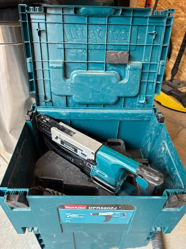 Makita DFR550 gebruikt, Ophalen of Verzenden, Gebruikt, Boor- en Schroefmachine