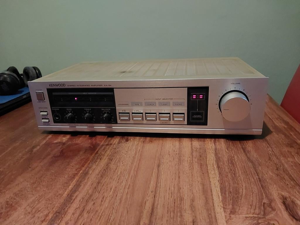 Kenwood KA-54 Analoge Stereo Versterker 150W, Audio, Tv en Foto, Versterkers en Receivers, Overige merken, Gebruikt, Ophalen of Verzenden