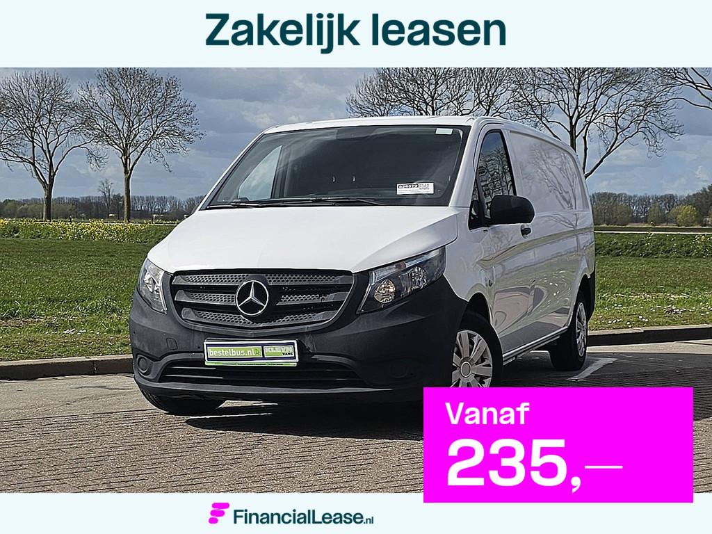 MERCEDES-BENZ VITO, Auto's, Bestelauto's, Bedrijf, Lease, Financial lease, ABS, Achteruitrijcamera, Airconditioning, Bluetooth