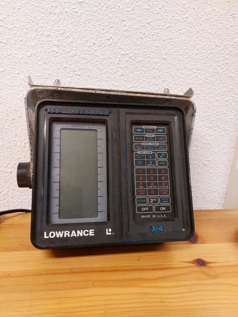 Lowrance X4 LCG Recorder viszoeker, Watersport en Boten, Ophalen of Verzenden, Gebruikt