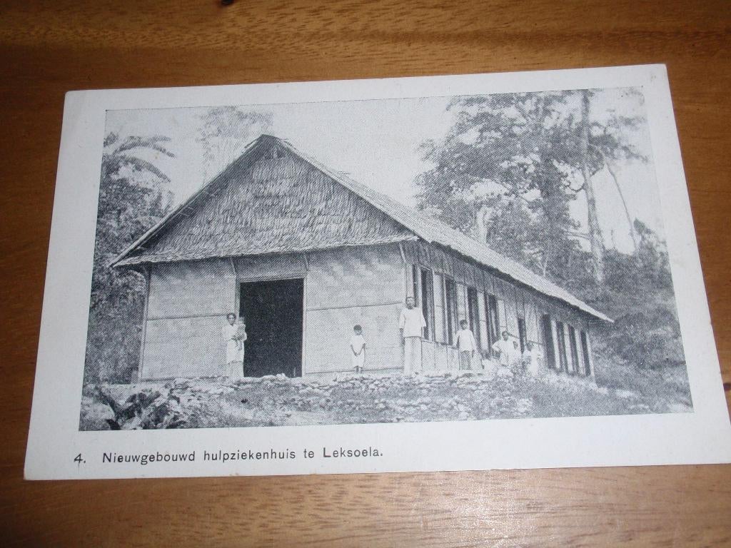 Molukken Boeroe Leksoela Ned Indie Hulp Ziekenhuis Zending, Verzenden, 1920 tot 1940, Ongelopen, Buiten Europa