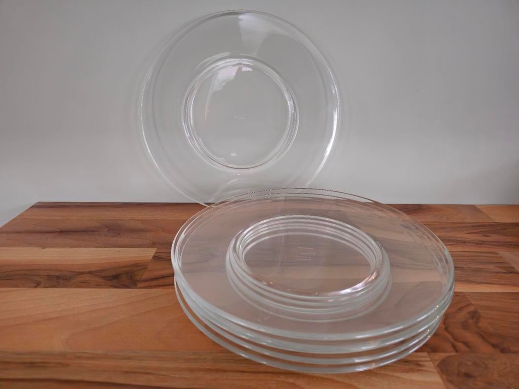 Z.G.A.N. 6x Villeroy & Boch onderbord/bord 32cm /Kristalglas, Ophalen of Verzenden, Zo goed als nieuw