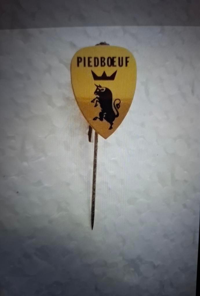 Speldje Piedboeuff bier, Ophalen of Verzenden, Zo goed als nieuw, Merk, Speldje of Pin