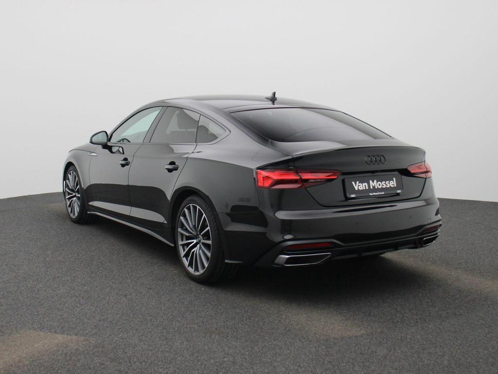 Audi A5 Sportback 35 TFSI S tronic Bus. Ed. S-LINE | NAVIGAT, Auto's, 12 maanden, Gebruikt, Zwart, 4 cilinders