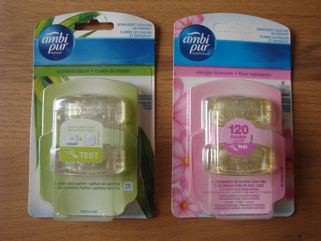 Twee setjes Ambi Pur navullingen luchtverfrisser nieuw, Ophalen of Verzenden, Overige typen