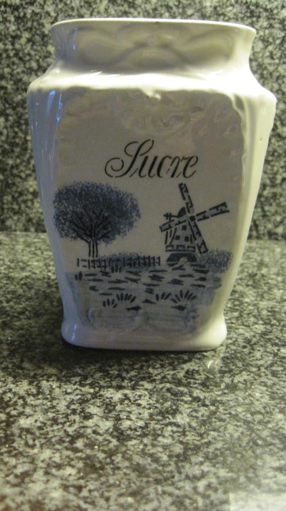 Antieke Franstalige suiker pot, Antiek en Kunst, Curiosa en Brocante, Ophalen of Verzenden