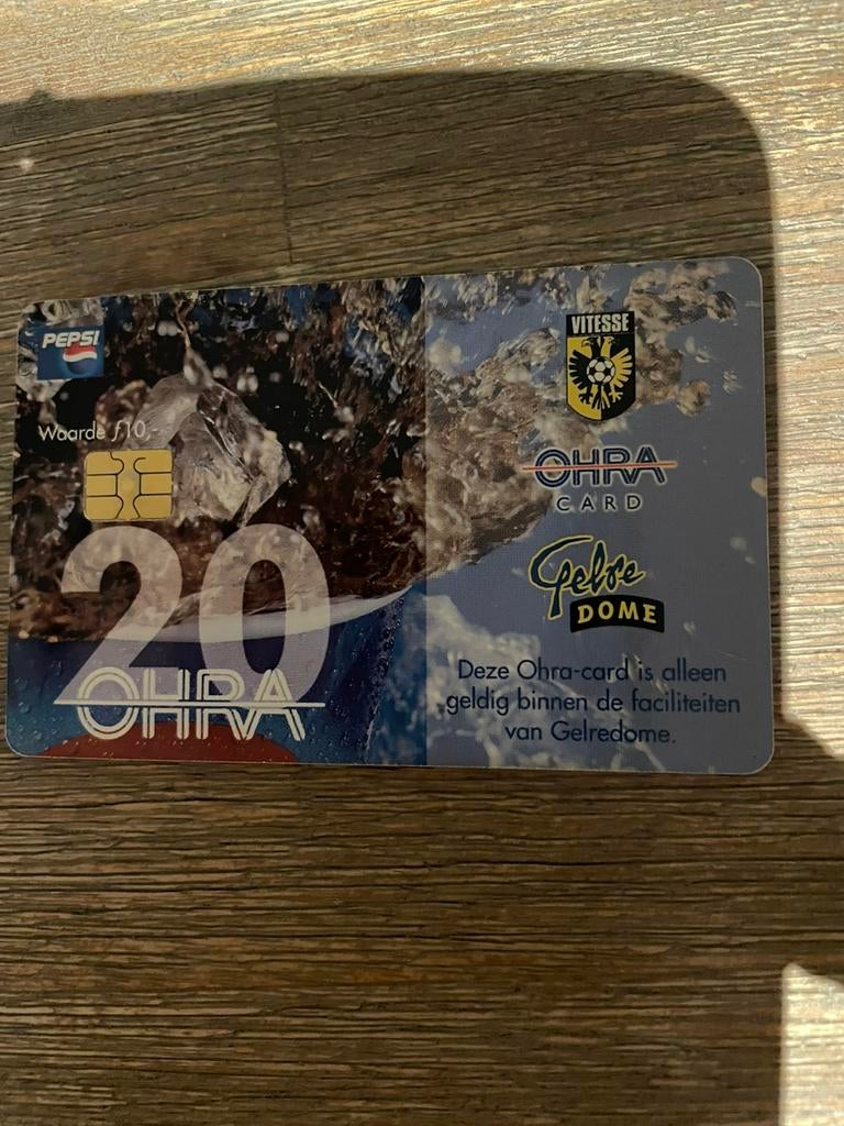 Vitesse / Ohra kaart uit 2000, Ophalen of Verzenden, Huis en Inrichting