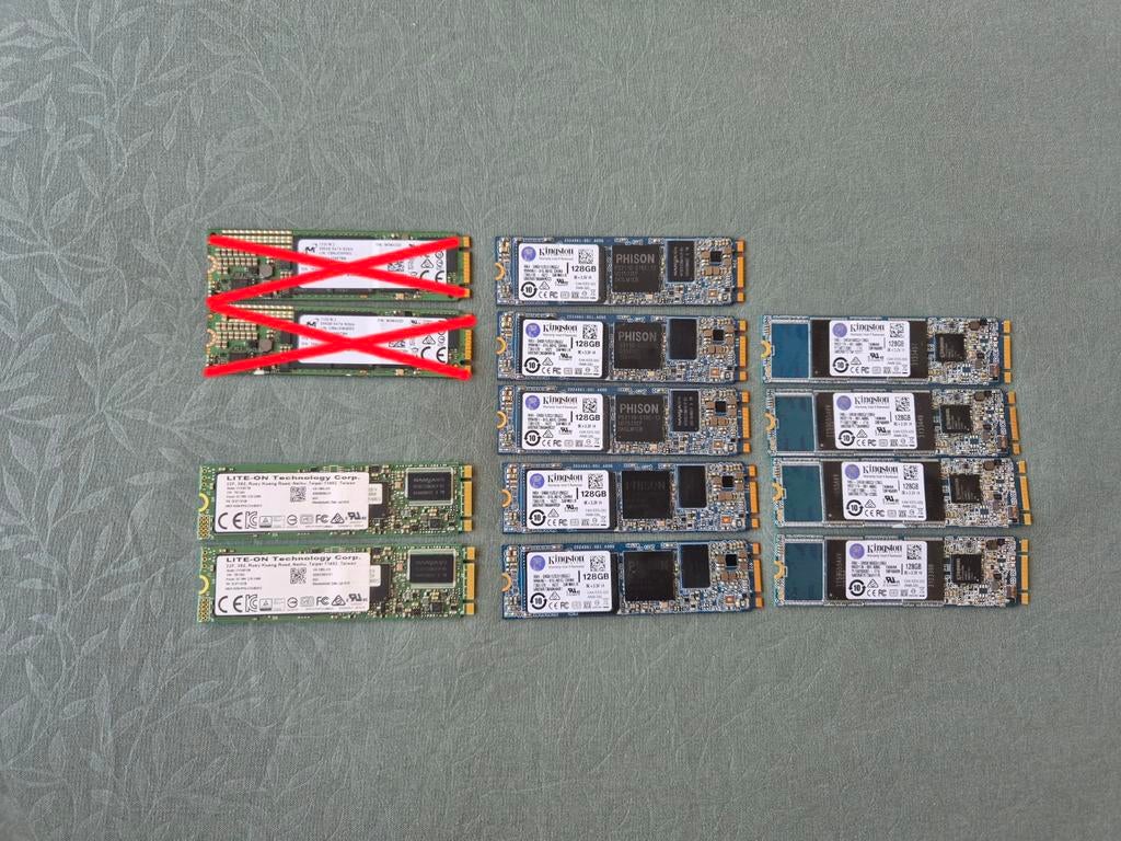 SATA M.2 SSD 128GB, Computers en Software, Harde schijven, Ophalen of Verzenden